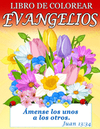 Libro de Colorear Evangelios: For Seniors with Dementia (Spanish Edition; Extra-Large Print)
