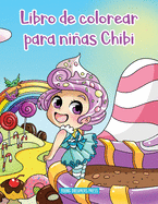 Libro de colorear para nias Chibi: Libro de colorear de Anime para nios de 6-8, 9-12 aos