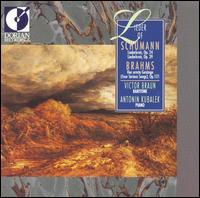 Lieder of Schumann & Brahms - Antonin Kubalek (piano); Victor Braun (baritone)