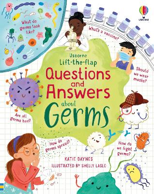Lift-the-flap Questions and Answers about Germs - Daynes, Katie