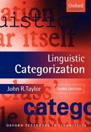 Linguistic Categorization