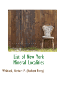 List of New York Mineral Localities