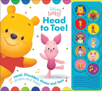 Listen and Learn Board Book Disney Baby Winnie the Pooh Head to Toe: Head, Shoulders, Knees and Toes