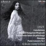 Liszt: Consolations; Selected Hungarian Rhapsody; Suisse, from Anne de Pelrinage; Mazeppa; Piano Concerto No. 1