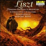 Liszt: Harmonies Potiques et Religieuses; 6 Consolations; 2 Legendes; Weihnachtsbaum
