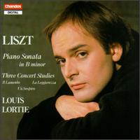 Liszt: Piano Sonata; 3 Concert Studies - Louis Lortie (piano)