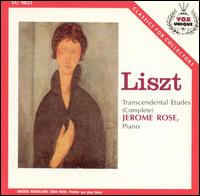 Liszt: Transcendental Etudes (Complete) - Jerome Rose (piano)
