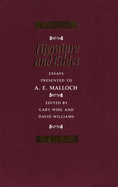 Literature and Ethics: Essays Presented to A.E. Malloch