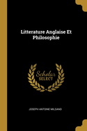 Litterature Anglaise Et Philosophie