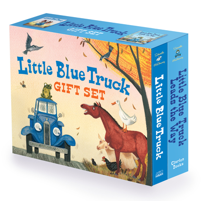 Little Blue Truck 2-Book Gift Set: Little Blue Truck Board Book, Little Blue Truck Leads the Way Board Book - Schertle, Alice