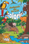 livro de colorir animais do Brasil: Animais do Brasil