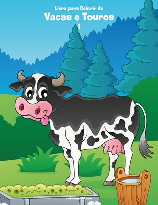 Livro para Colorir de Vacas e Touros 1 - Snels, Nick