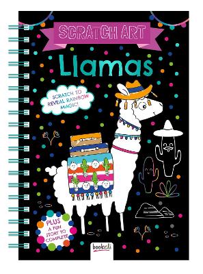 Llamas: Scratch Art - Ltd, Bookoli (Creator)