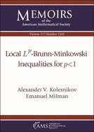 Local Lp -Brunn-Minkowski Inequalities for p 