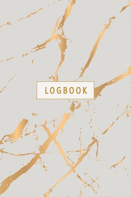 Logbook: Internet Address & Password Book. Faux Gold & Marble Online Organizer Notebook in Alphabetical Order for Websites, Username, Password & Notes - Books, Rocket Studio
