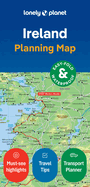 Lonely Planet Ireland Planning Map 2