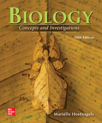 Loose Leaf for Biology: Concepts and Investigations - Hoefnagels, Marille, Dr.