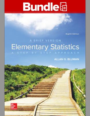 Loose Leaf for Elementary Statistics: A Brief Version with Aleks 360 Access Card (18 Weeks) - Bluman, Allan G, Professor