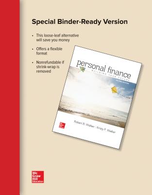 Loose-Leaf for Personal Finance - Walker, Robert B, and Walker, Kristy
