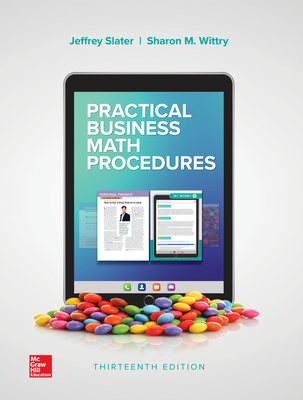 Loose Leaf for Practical Business Math Procedures - Slater, Jeffrey, and Wittry, Sharon