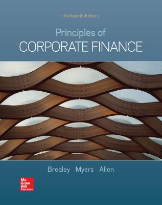 Loose-Leaf for Principles of Corporate Finance - Brealey, Richard A, and Myers, Stewart C, and Allen, Franklin