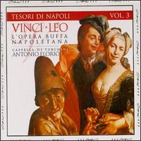 L'Opera Buffa Napoletana - Cappella della Pieta de'Turchini; Daniela del Monaco (contralto); Giuseppe De Vittorio (tenor); Giuseppe Naviglio (baritone);...