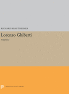 Lorenzo Ghiberti: Volume I