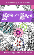 Love and Lace Coloring Art Book - Pocket Size: By Amazing Color Art