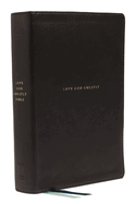 Love God Greatly Bible: A SOAP Method Study Bible for Women (NET, Genuine Leather, Black, Comfort Print)