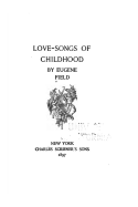 Love-songs of Childhood