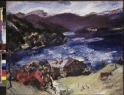 Lovis Corinth (1858?1925): Walchenseelandschaft Mit Kuh, 1921ein Hauptwerk Der Lovis Corinth-Sammlung in Der Neuen Galerie