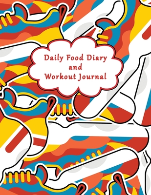 Low Vision 90 Day Food Diary and Workout Journal: Large Print Record Book for Visually Impaired - Notes, Babbs