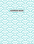 Low Vision Address Book: Contacts and Password Record Book Large Print With Bold Lines on White Paper For Visually Impaired