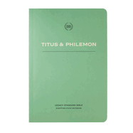 Lsb Scripture Study Notebook: Titus & Philemon