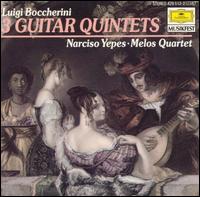 Luigi Boccherini: 3 Guitar Quintets - Lucero Tena (castanets); Melos Quartett Stuttgart; Narciso Yepes (guitar)