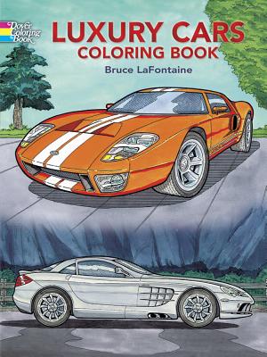 Luxury Cars Coloring Book - LaFontaine, Bruce