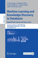 Machine Learning and Knowledge Discovery in Databases. Applied Data Science and Demo Track: European Conference, Ecml Pkdd 2020, Ghent, Belgium, September 14-18, 2020, Proceedings, Part V