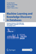 Machine Learning and Knowledge Discovery in Databases: European Conference, Ecml Pkdd 2020, Ghent, Belgium, September 14-18, 2020, Proceedings, Part III