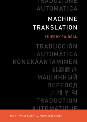 Machine Translation - Poibeau, Thierry