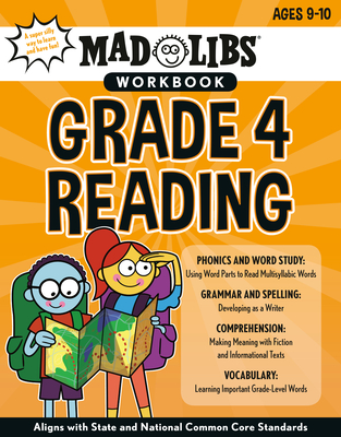 Mad Libs Workbook: Grade 4 Reading: World's Greatest Word Game - Blevins, Wiley, and Mad Libs