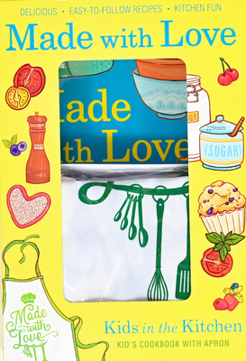 Made with Love: Kid's Cookbook with Apron - Kids in the Kitchen