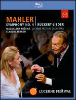 Magdalena Kozena/Lucerne Festival/Claudio Abbado: Mahler - Symphony No 4/Ruckert-Lieder [Blu-ray] - Michael Beyer