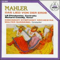 Mahler: Das Lied von der Erde - Lili Chookasian (contralto); Richard Cassilly (tenor); Cincinnati Symphony Orchestra; Walter Ssskind (conductor)