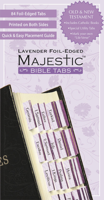 Majestic Bible Tabs Lavender - Na, Na, and Ellie Claire