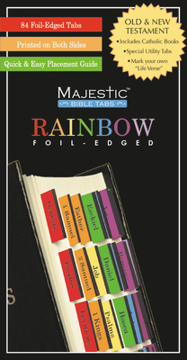 Majestic Rainbow Bible Tabs - Na, Na