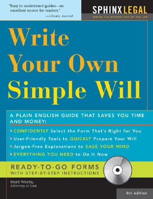 Make Your Own Simple Will - Warda, Mark, J.D.