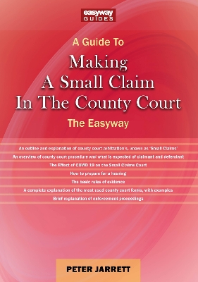 Making A Small Claim In The County Court - Jarrett, Peter