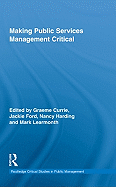 Making Public Services Management Critical