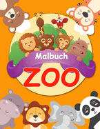 malbuch zoo: malbuch lustig zootiere f?r clevere kids ab 2 - 5
