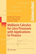 Malliavin Calculus for Lvy Processes with Applications to Finance